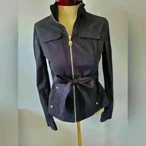 GUESS CYRUS black cotton jacket  size small